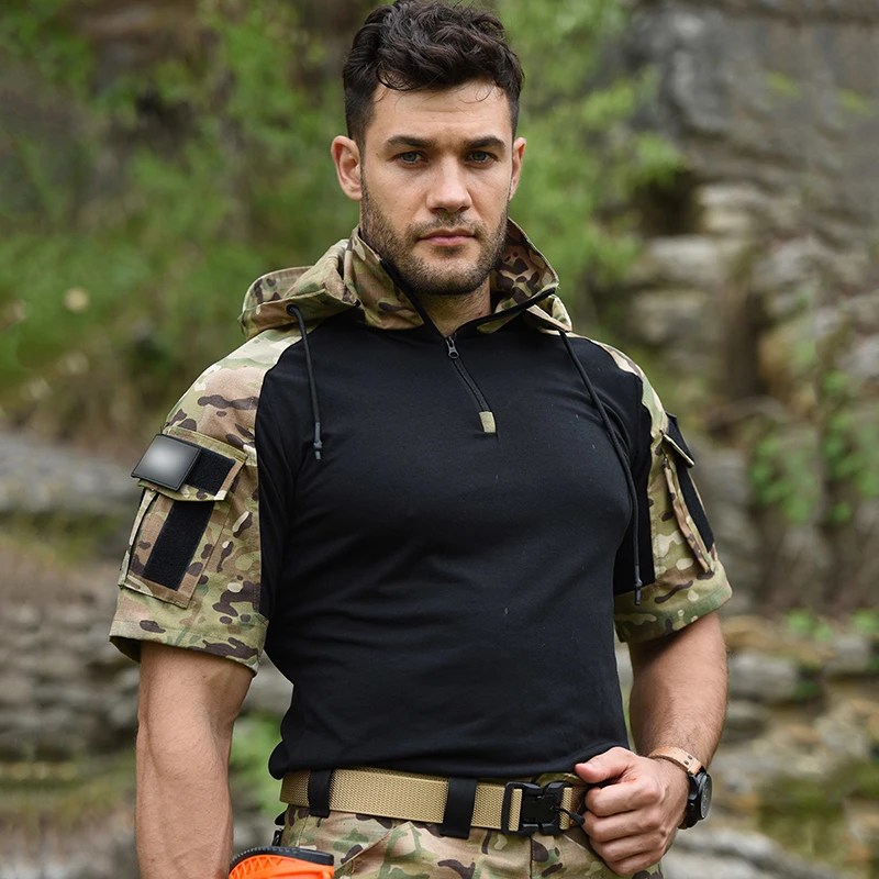 Wildman Hunting & Outdoor Nelspruit - Tactical T-shirt Men Short Sleeves Summer