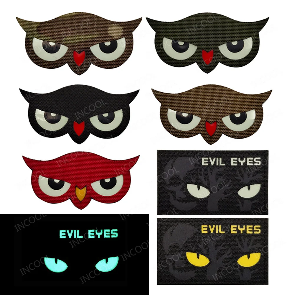 Cat Eyes Glow In Dark Patches  - Hunting Blind Fabric recensie en prijs