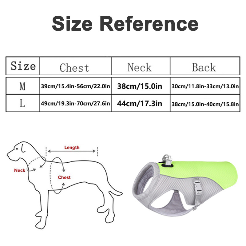 medium-sized dog Cooling Vest  - Hunting Dog Outdoor recensie en prijs