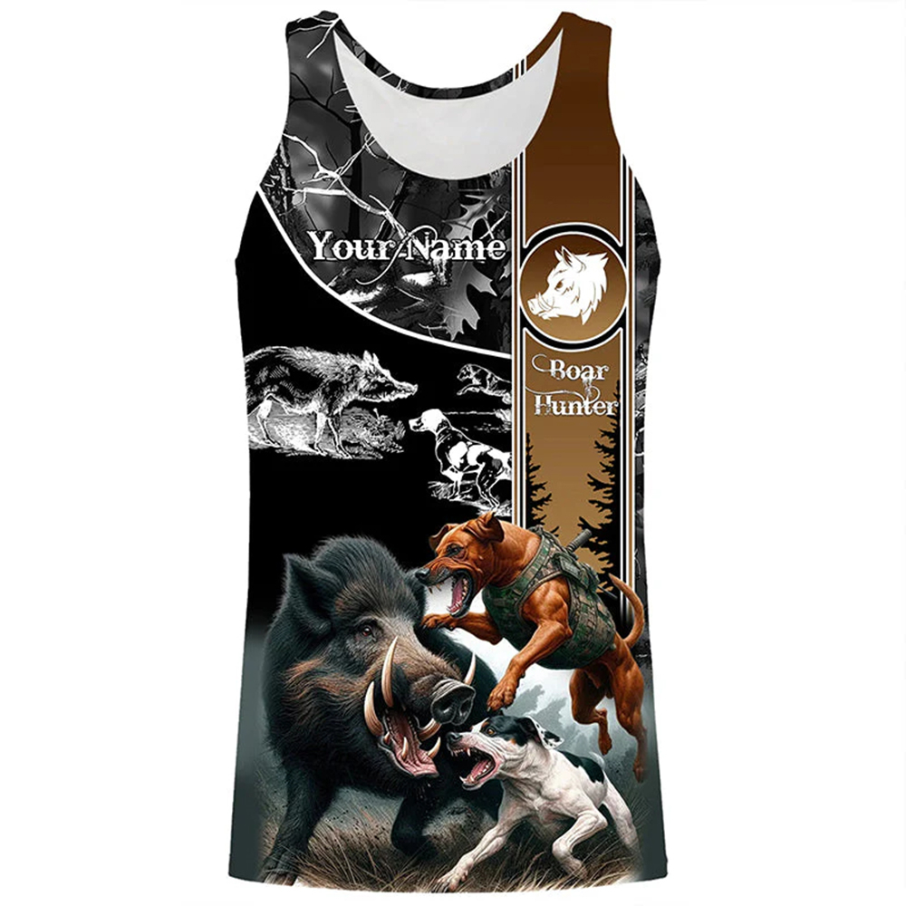 Custom Name Boar Hunter Tank T - Hunting Dog Outdoor recensie en prijs