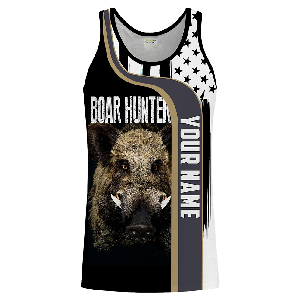 Custom Name Boar Hunter Tank T - Hunting Dog Outdoor recensie en prijs