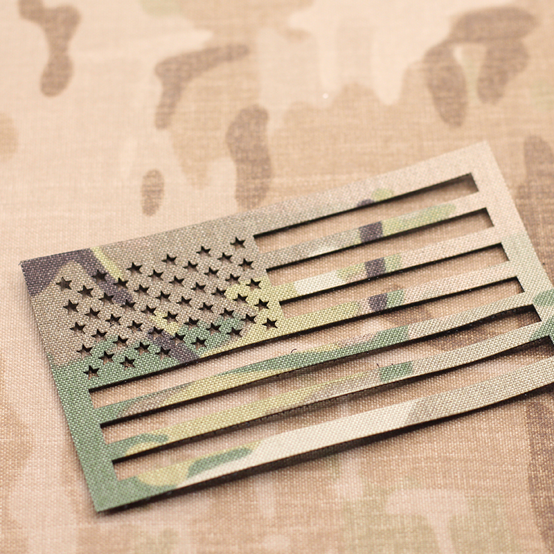US Flag Laser Cutting Patch In - Hunting Blind Fabric recensie en prijs