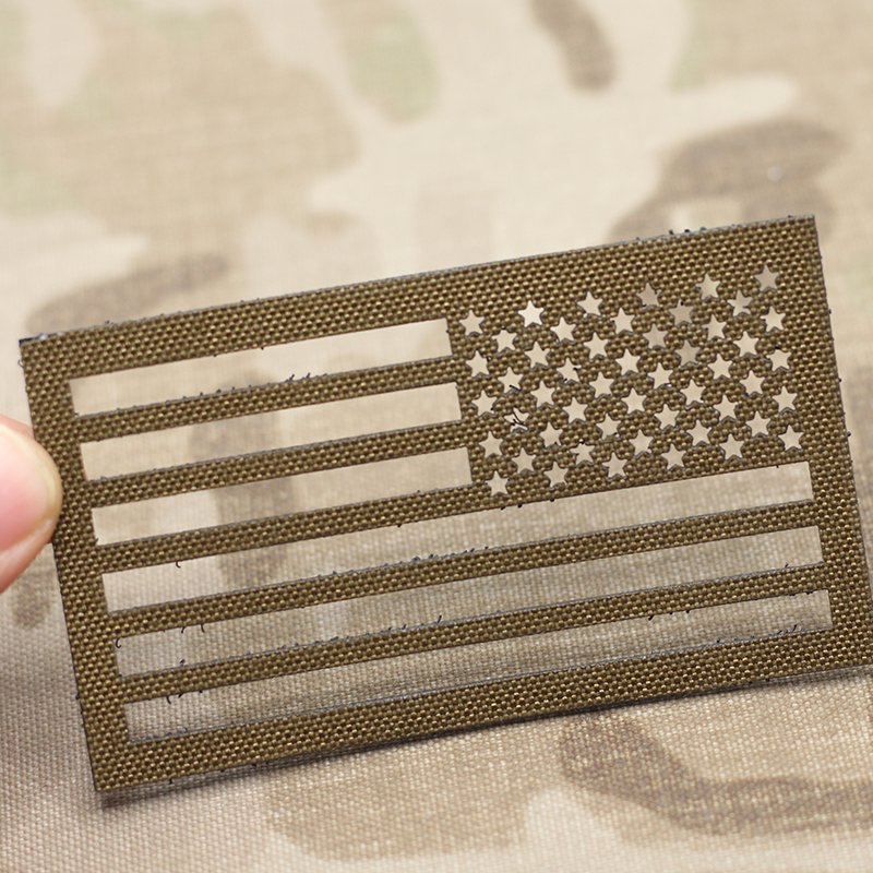 US Flag Laser Cutting Patch In - Hunting Blind Fabric recensie en prijs