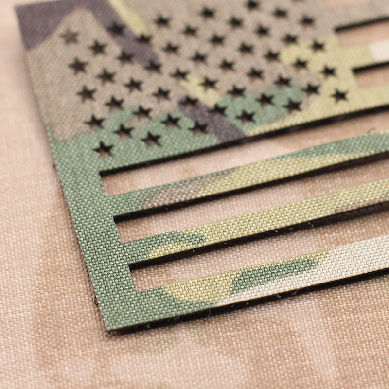 US Flag Laser Cutting Patch In - Hunting Blind Fabric recensie en prijs