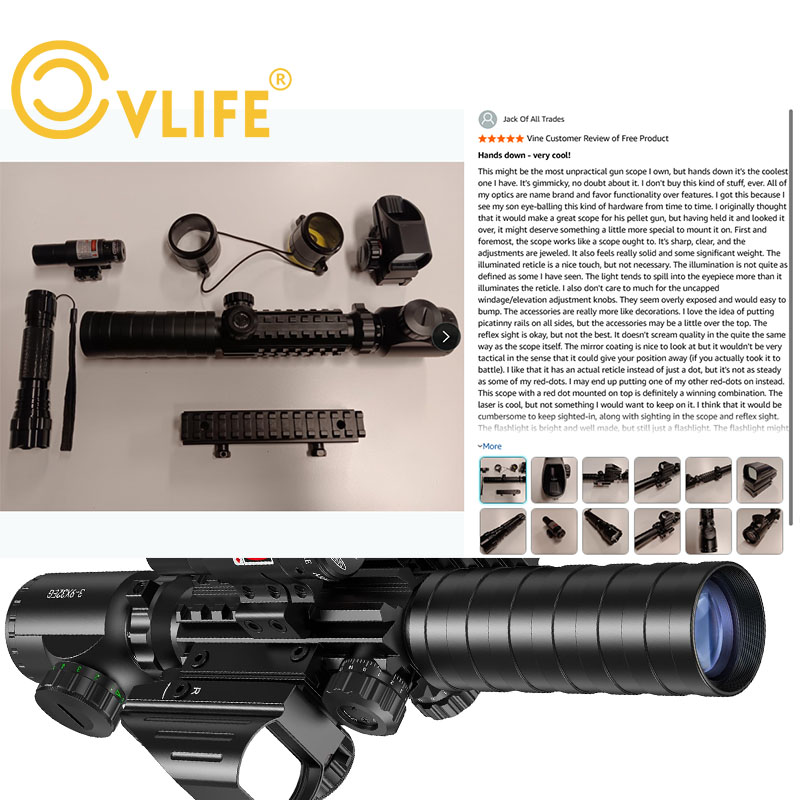 3-9x32 Scope Combo Dual Illumi - Rangefinder Laser Hunting recensie en prijs