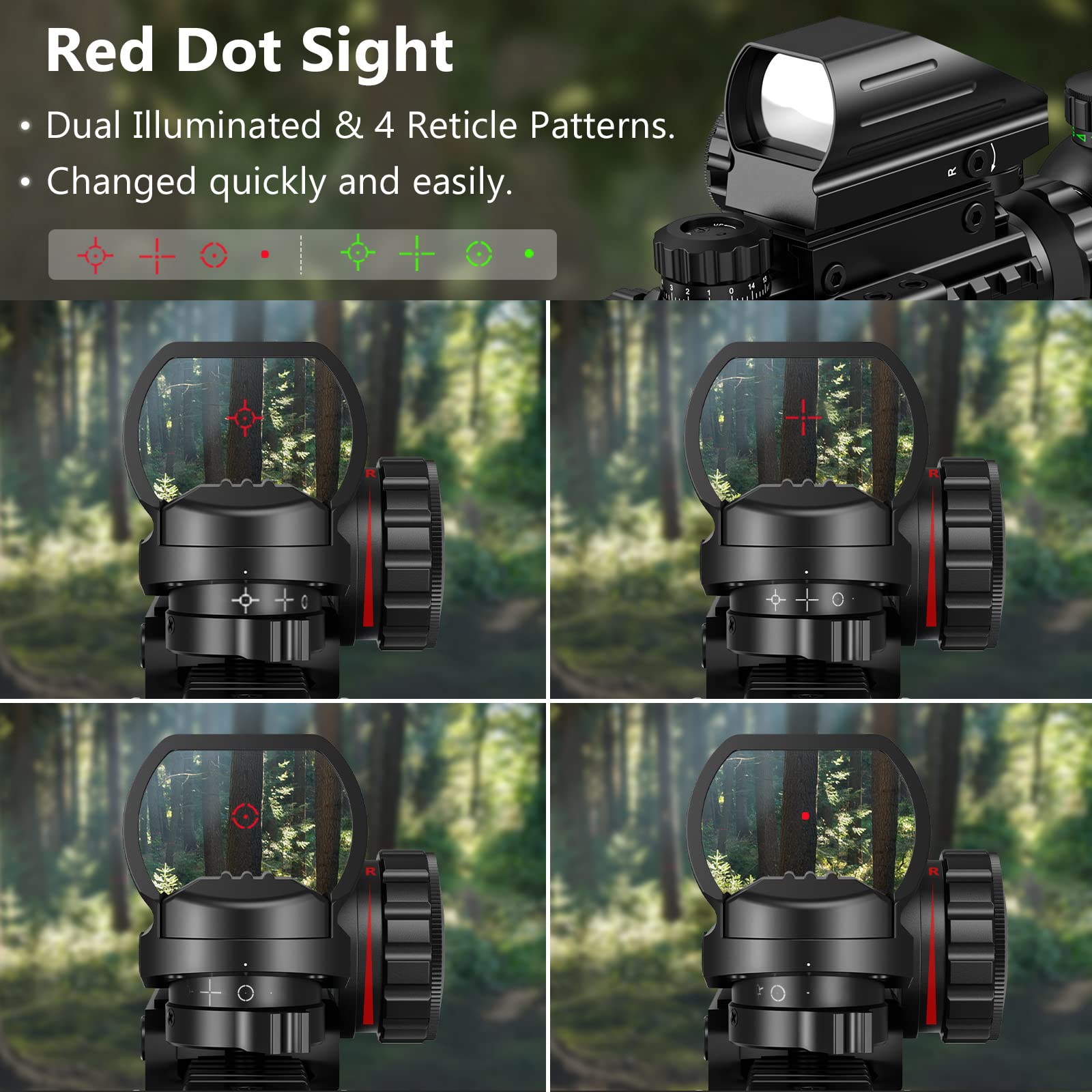 3-9x32 Scope Combo Dual Illumi - Rangefinder Laser Hunting recensie en prijs