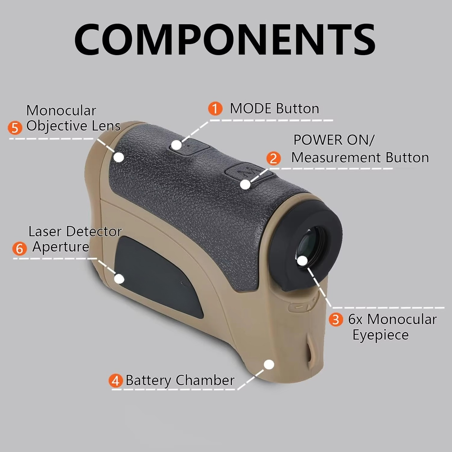2000M laser rangefinder for go - Rangefinder Laser Hunting recensie en prijs
