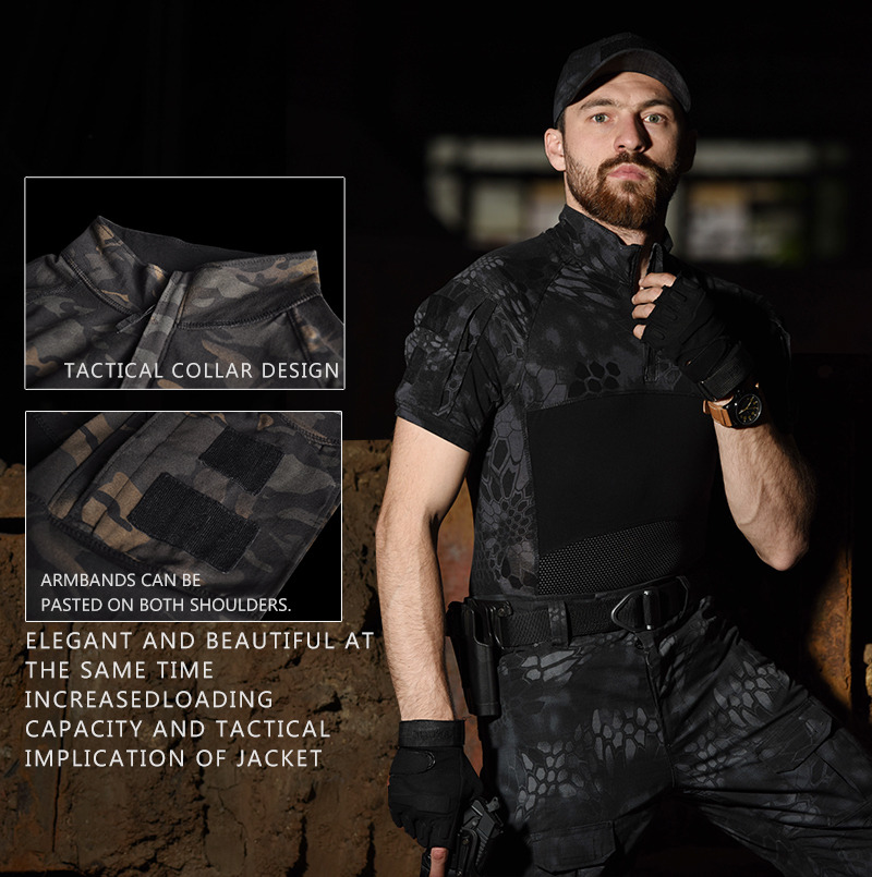 Men Combat Shirts Airsoft Tact - Wildman Hunting & Outdoor Nelspruit recensie en prijs