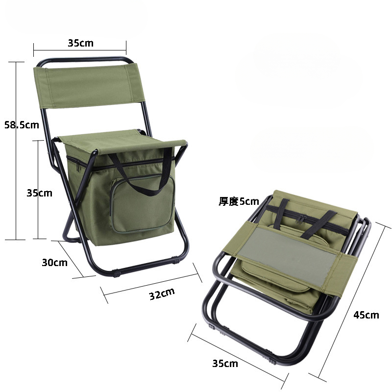 2 in 1 Folding Fishing Chair B - Hunting And Fishing Outdoor Chairs recensie en prijs
