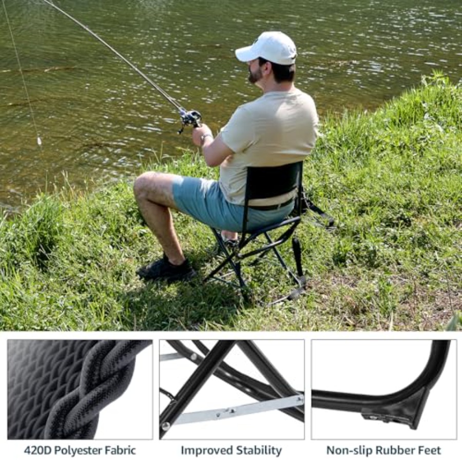 Portable Fishing Chairs Outdoo - Hunting And Fishing Outdoor Chairs recensie en prijs