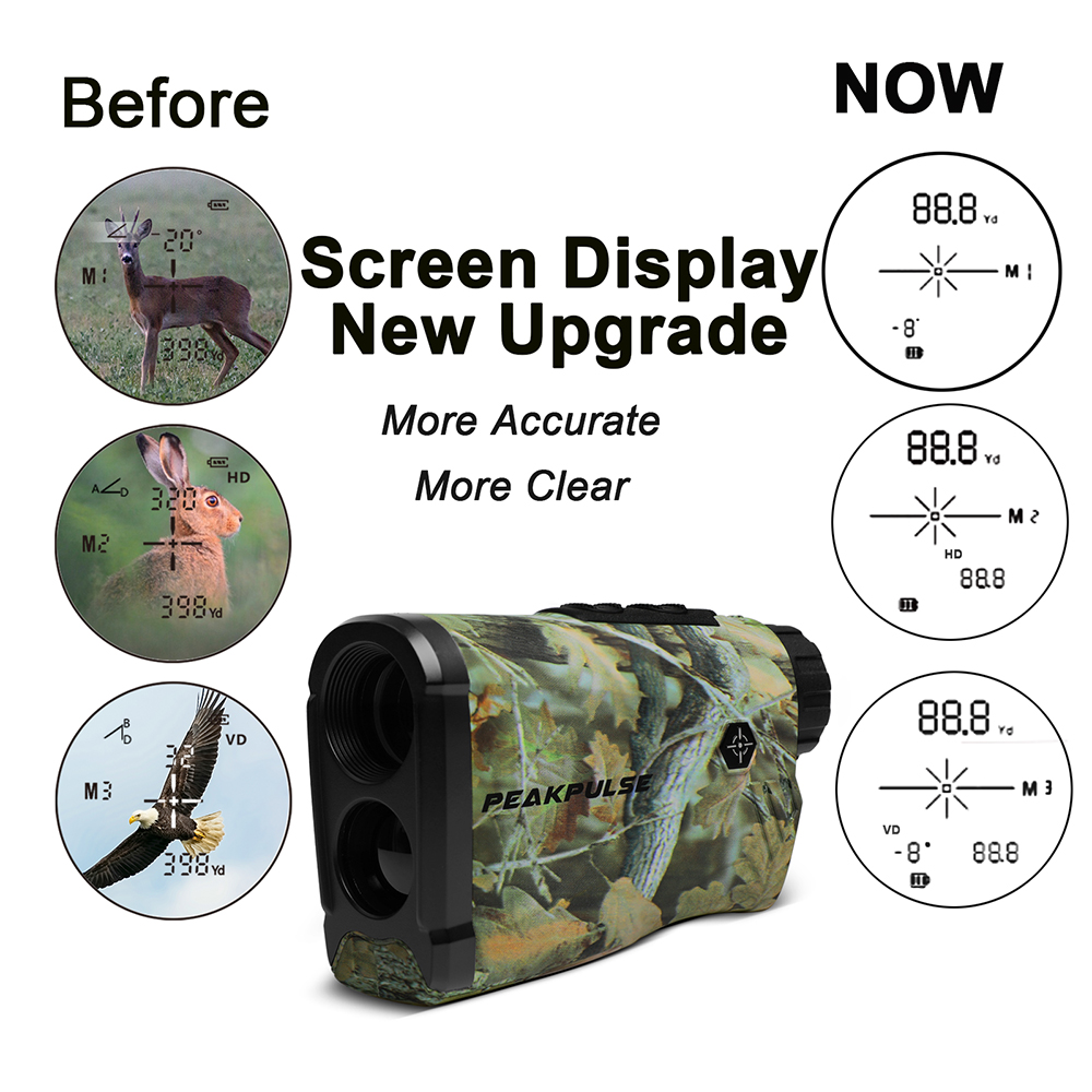 PEAKPULSE 1200M/ 1300 Yards Hu - Rangefinder Laser Hunting recensie en prijs