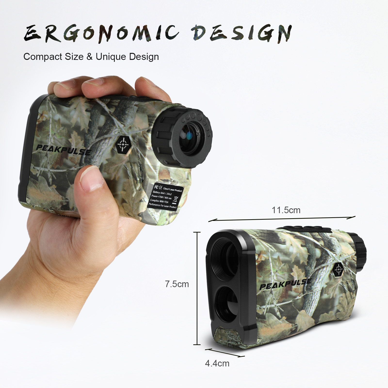 PEAKPULSE 1200M/ 1300 Yards Hu - Rangefinder Laser Hunting recensie en prijs