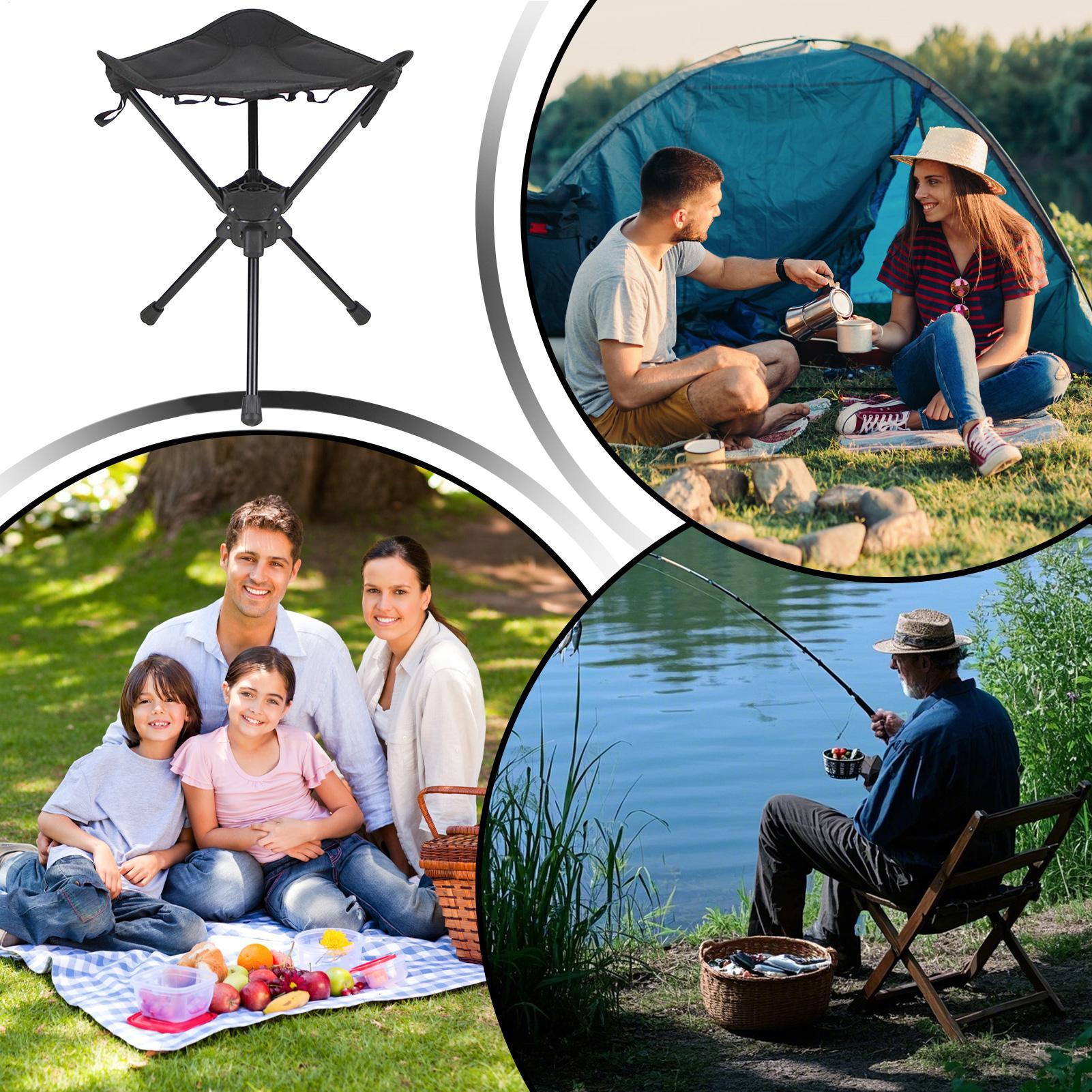 Portable Folding Swivel Campin - Hunting And Fishing Outdoor Chairs recensie en prijs