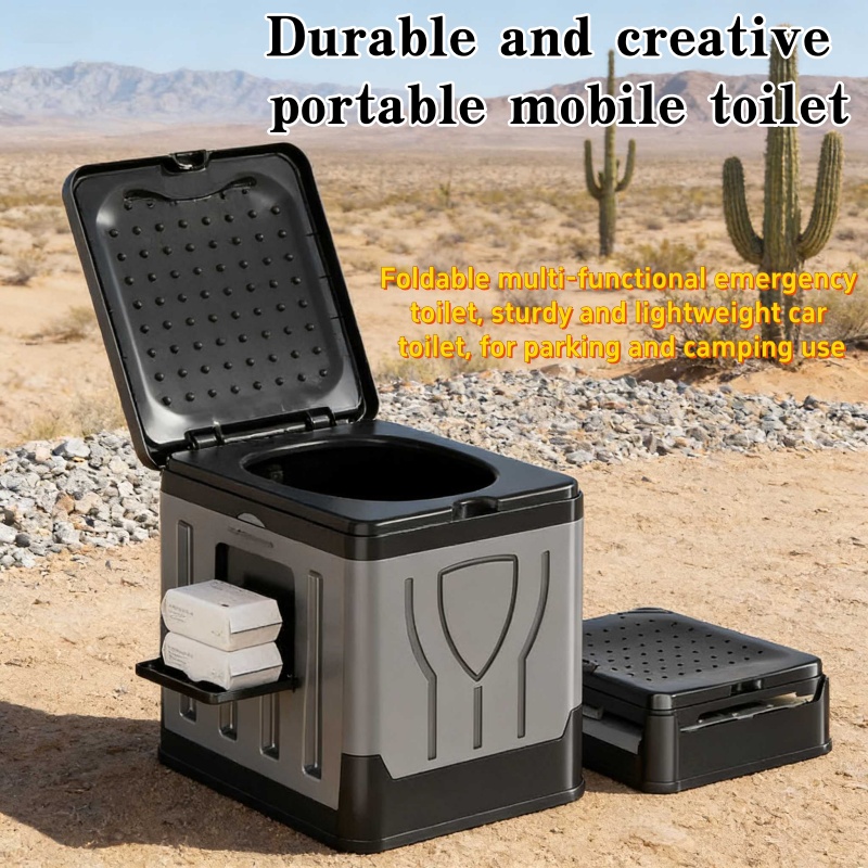 Portable car folding toilet ju - Outdoor Hunting Toilet recensie en prijs