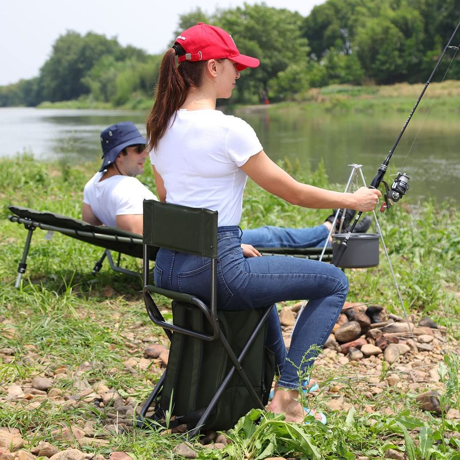 Backpack Cooler Chair Fishing  - Hunting And Fishing Outdoor Chairs recensie en prijs