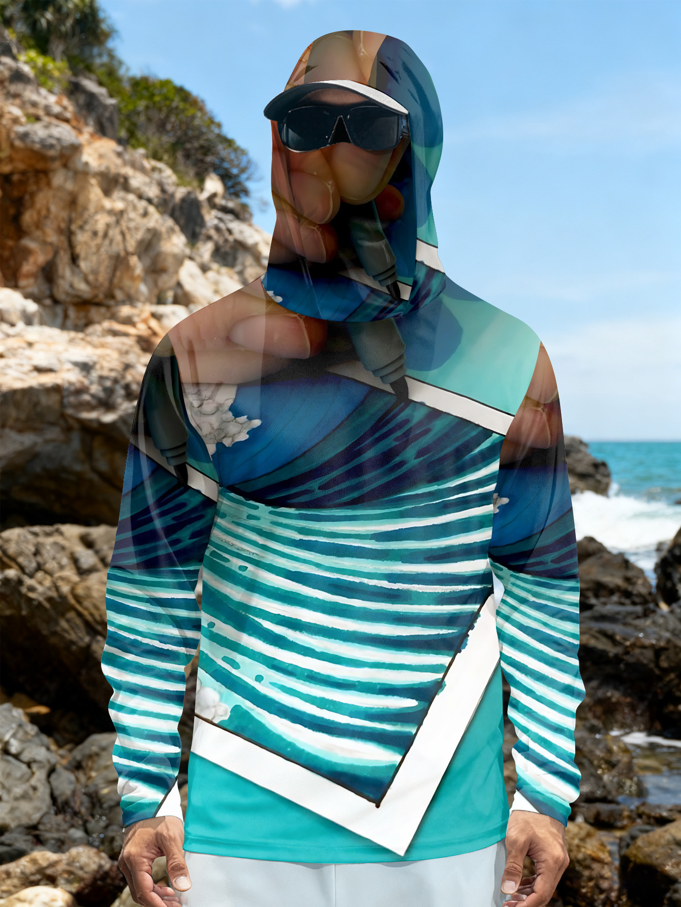 Fishing hooded sweatshirt men' - Hunting Fishing Outdoor recensie en prijs