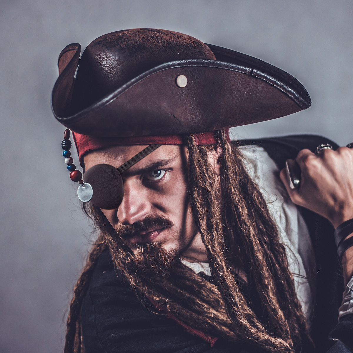 1PC Lazy Pirate Eye Patch Comf - Hunting Blind Fabric recensie en prijs