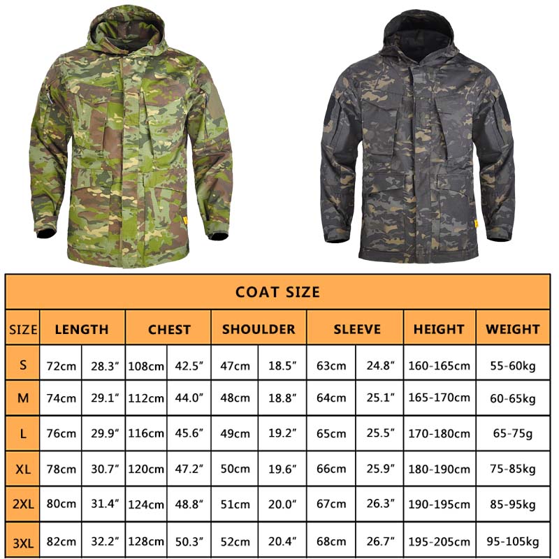 Men Outdoor Tactic Jacket+G3 P - Wildman Hunting & Outdoor Nelspruit recensie en prijs