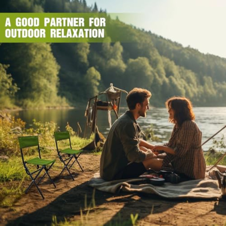2 Pcs Summer Folding Fishing C - Hunting And Fishing Outdoor Chairs recensie en prijs