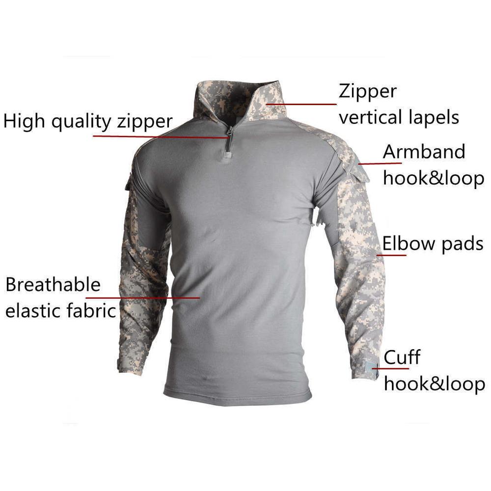 Tactical Shirt With Pad Man Sh - Wildman Hunting & Outdoor Nelspruit recensie en prijs