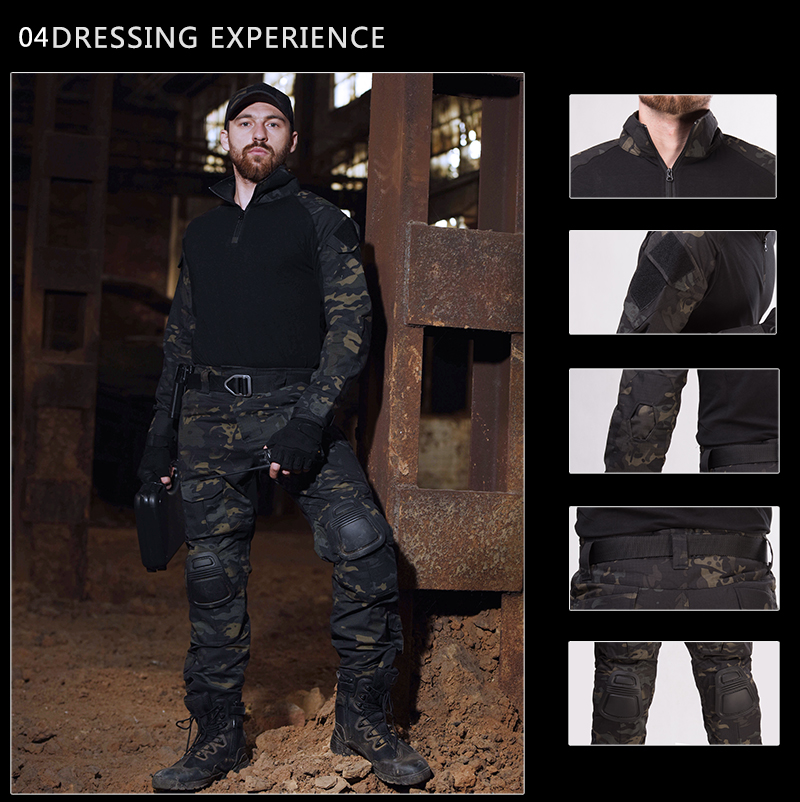 Tactical Shirt With Pad Man Sh - Wildman Hunting & Outdoor Nelspruit recensie en prijs