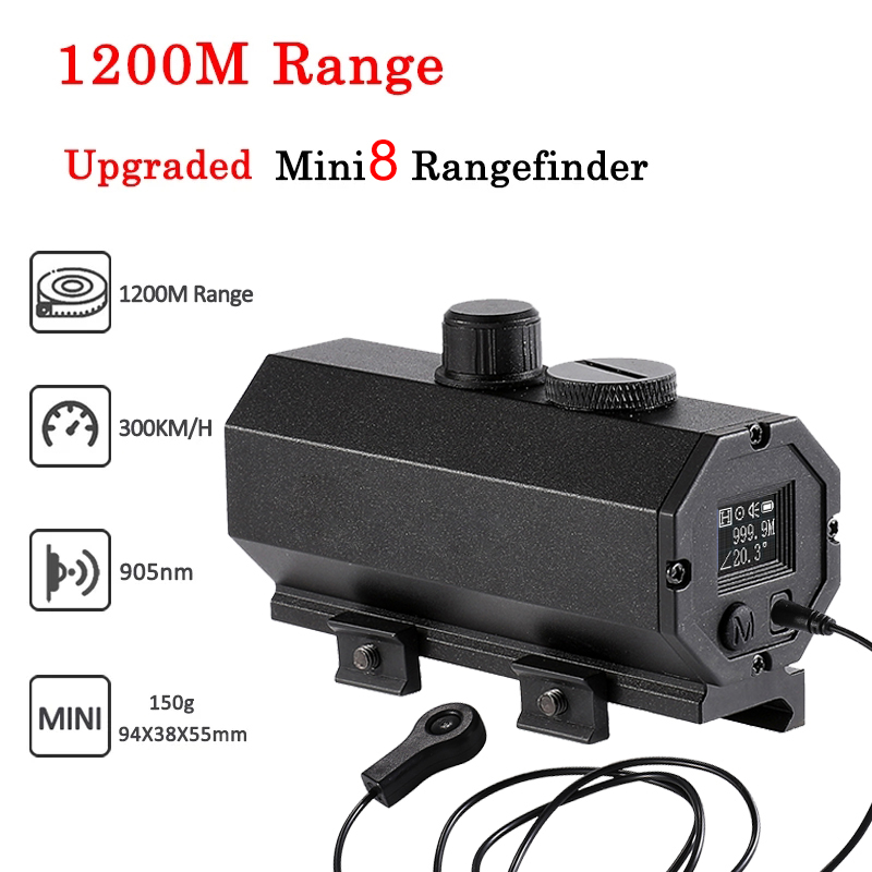 MINI8 Plug-in 1200m Ranging De - Rangefinder Laser Hunting recensie en prijs