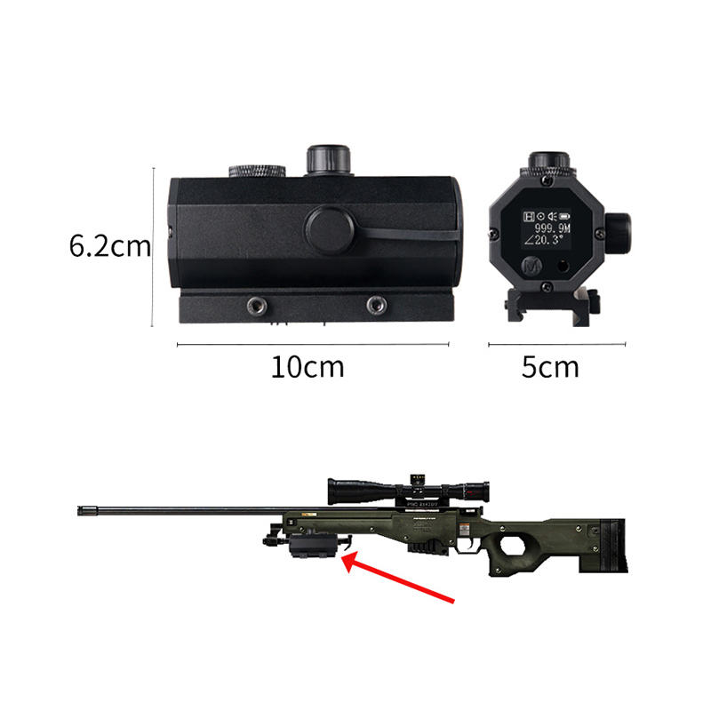 MINI8 Plug-in 1200m Ranging De - Rangefinder Laser Hunting recensie en prijs