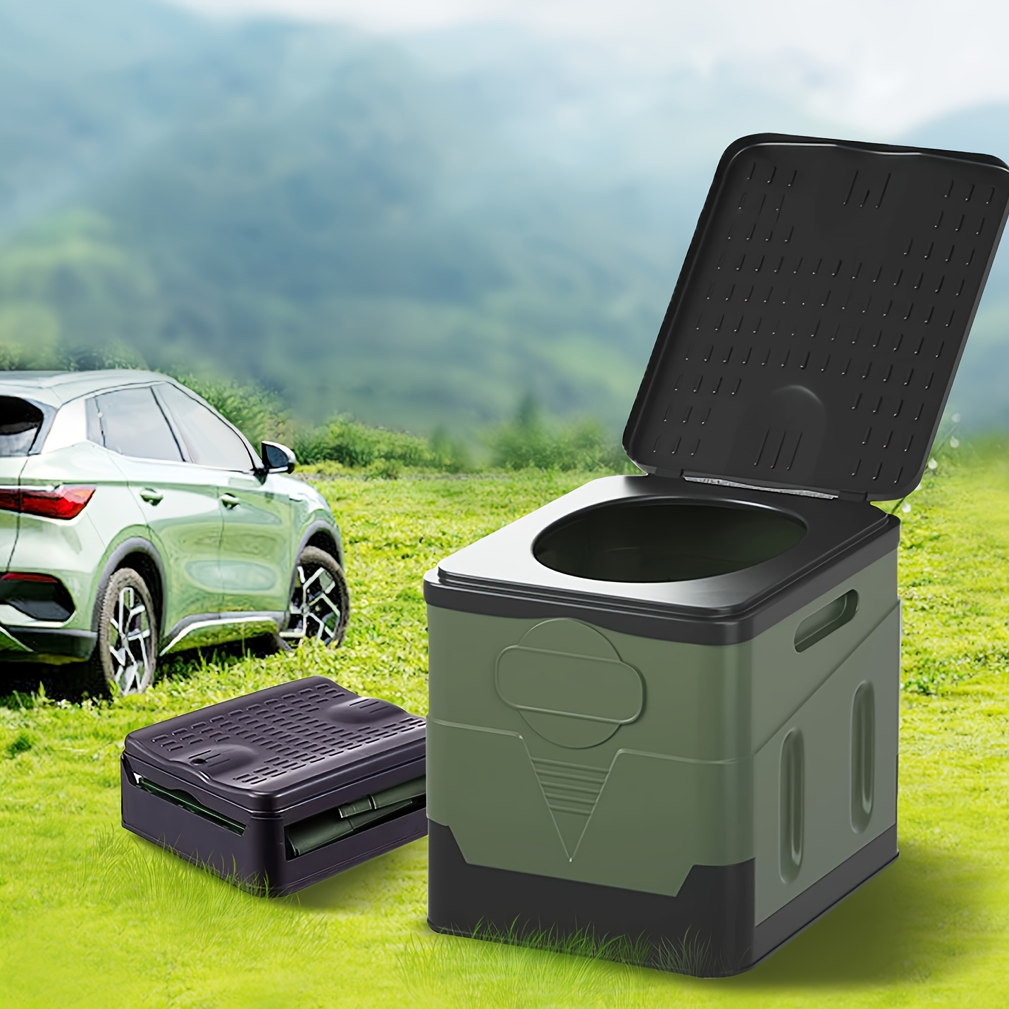 Portable Camping Toilet Foldab - Outdoor Hunting Toilet recensie en prijs
