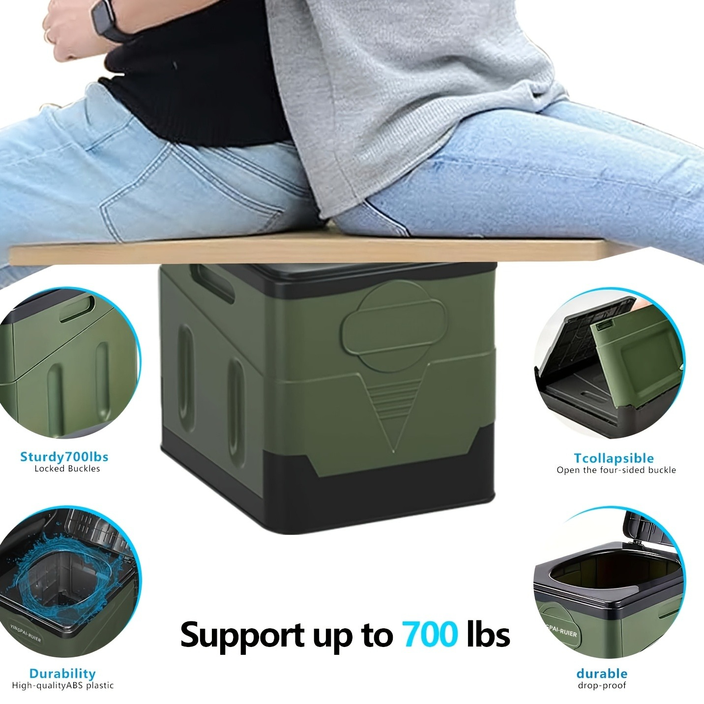 Portable Camping Toilet Foldab - Outdoor Hunting Toilet recensie en prijs