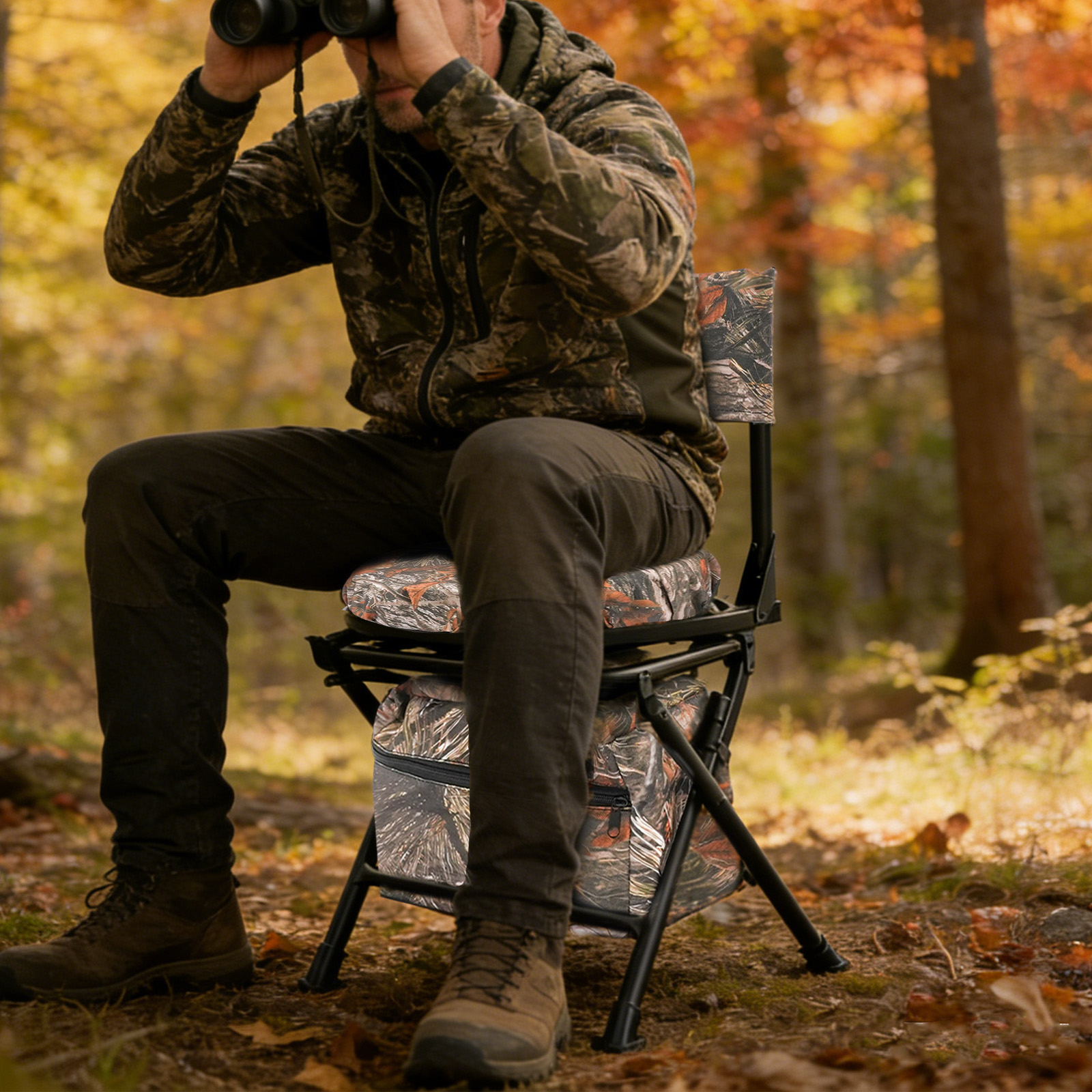 Swivel Hunting Chair Outdoor C - Hunting And Fishing Outdoor Chairs recensie en prijs