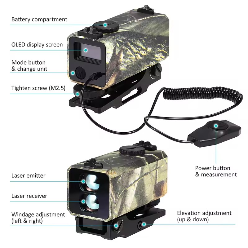 Mini Laser Automatic Range Fin - Rangefinder Laser Hunting recensie en prijs