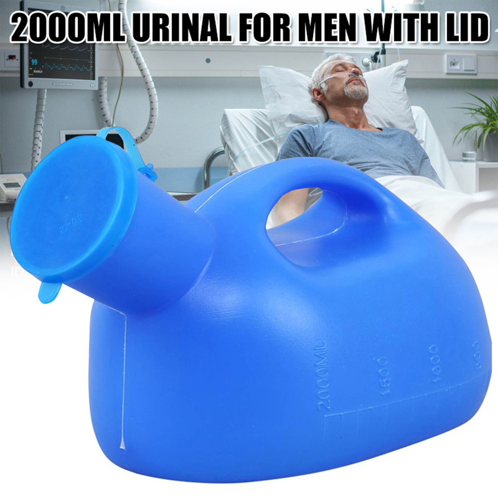 2000ml Thick Male Urinal With  - Outdoor Hunting Toilet recensie en prijs