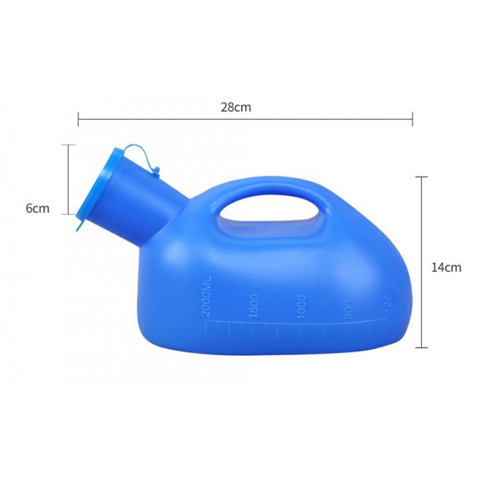 2000ml Thick Male Urinal With  - Outdoor Hunting Toilet recensie en prijs