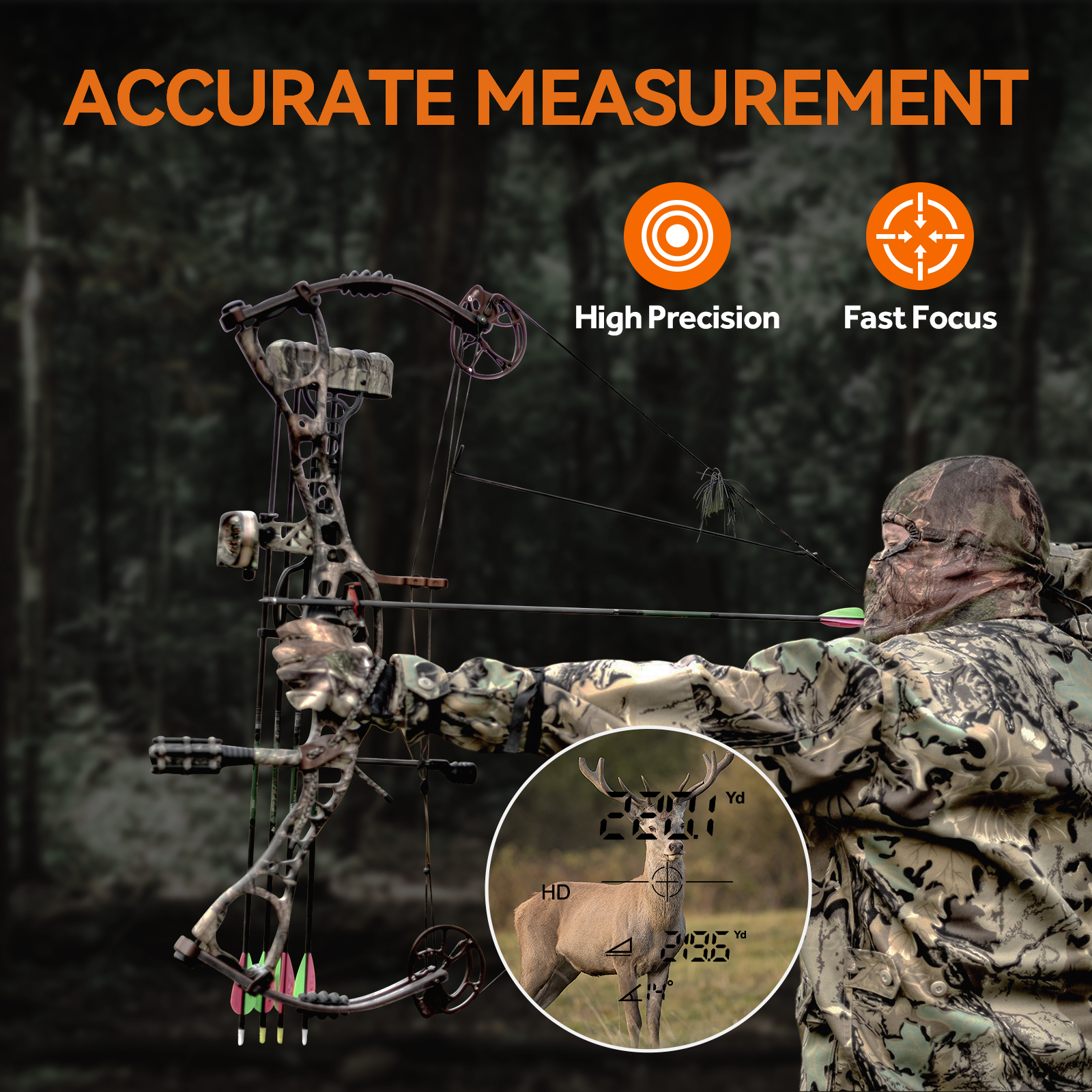 MiLESEEY Range Finder for hunt - Rangefinder Laser Hunting recensie en prijs