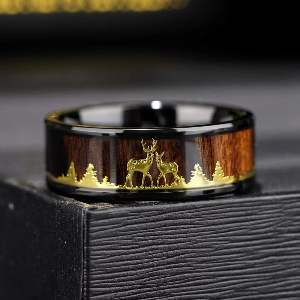 Fashion 8mm Koa Wood Inlay Dee - Wildman Hunting & Outdoor Nelspruit recensie en prijs