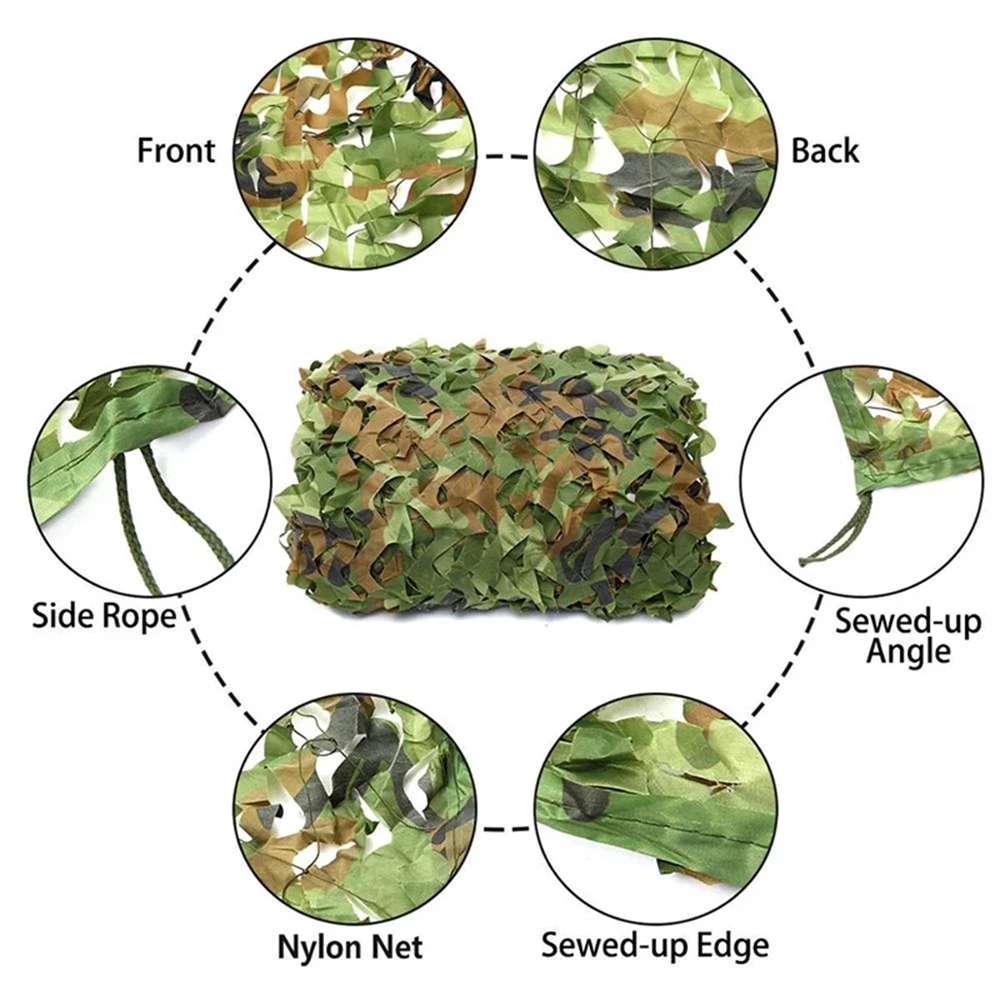 Camouflage hunting net double  - Hunting Blind Fabric recensie en prijs