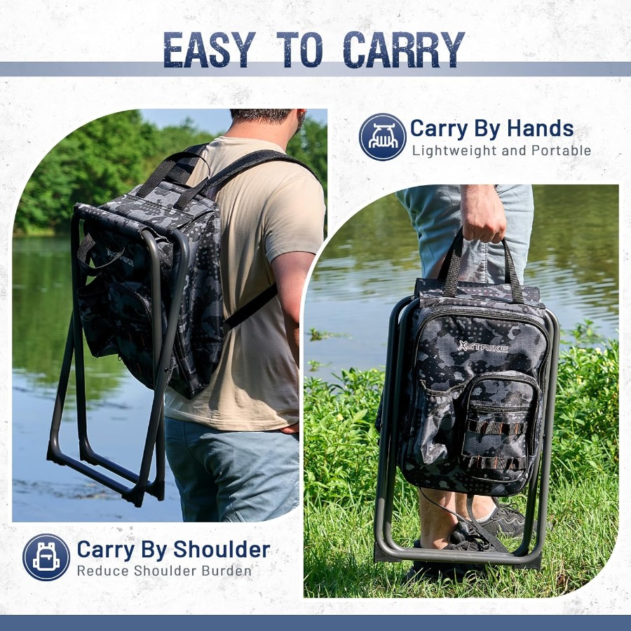 Portable Fishing Chair with Ad - Hunting And Fishing Outdoor Chairs recensie en prijs